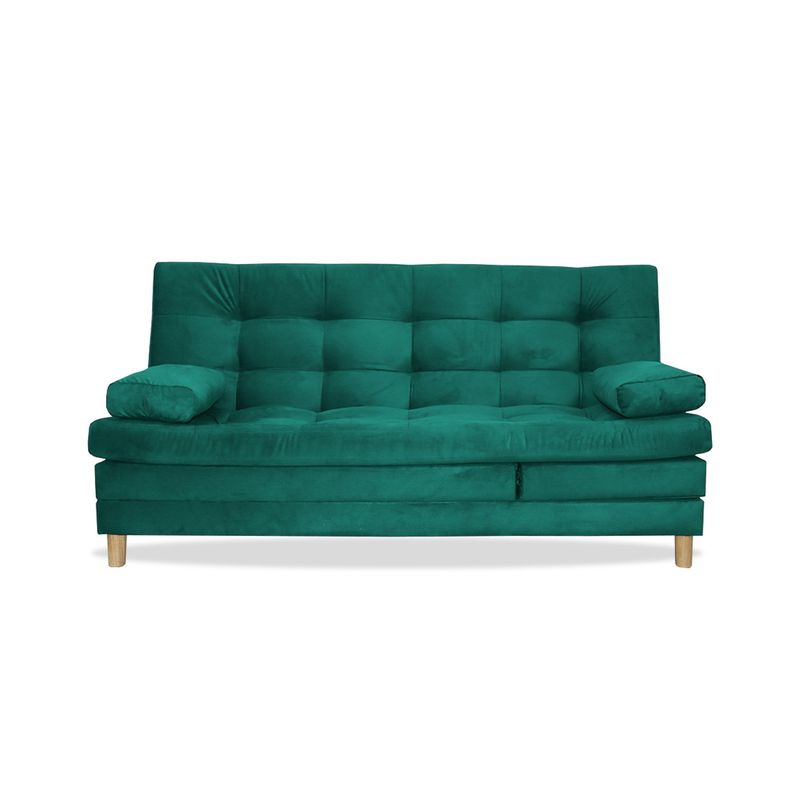 GENERICO - Sofacama Bieri 5 posiciones Reclinable Verde