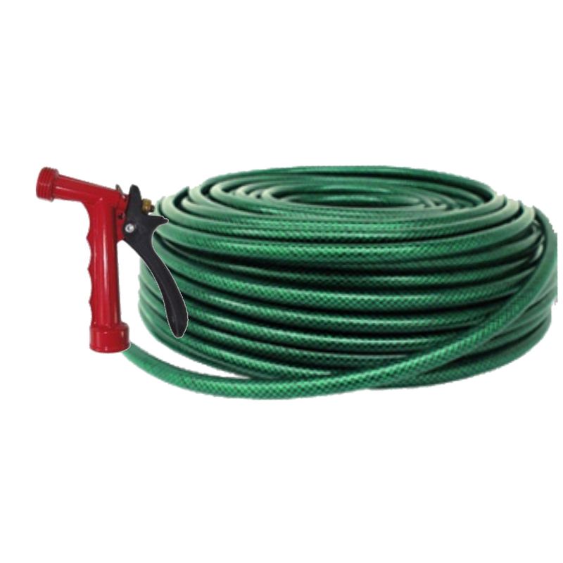 SWAN - Manguera jardin 10 Mts +Acoples Pistola Jardin Vehiculo Hidrolavadora