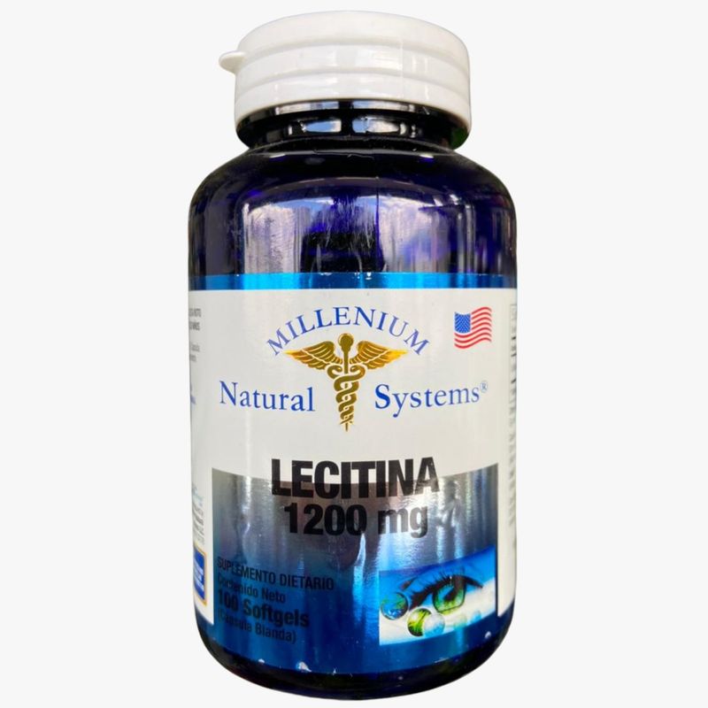 MILLENIUM NATURAL SYSTEM - Lecitina De Soya 1200 mg x 100 Softgels Natural System