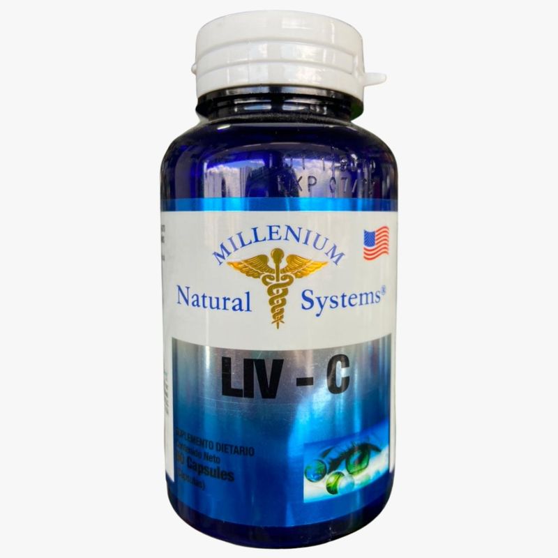 MILLENIUM NATURAL SYSTEM - Liv – C x 60 Cápsulas Natural System