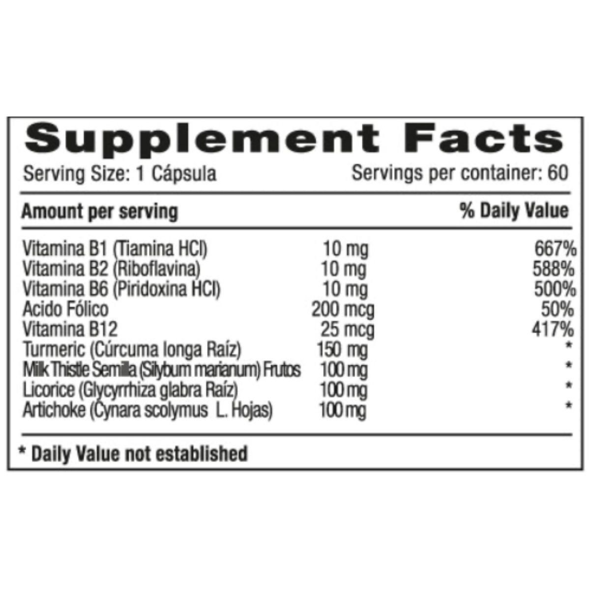 MILLENIUM NATURAL SYSTEM - Liv – C x 90 Cápsulas Natural System