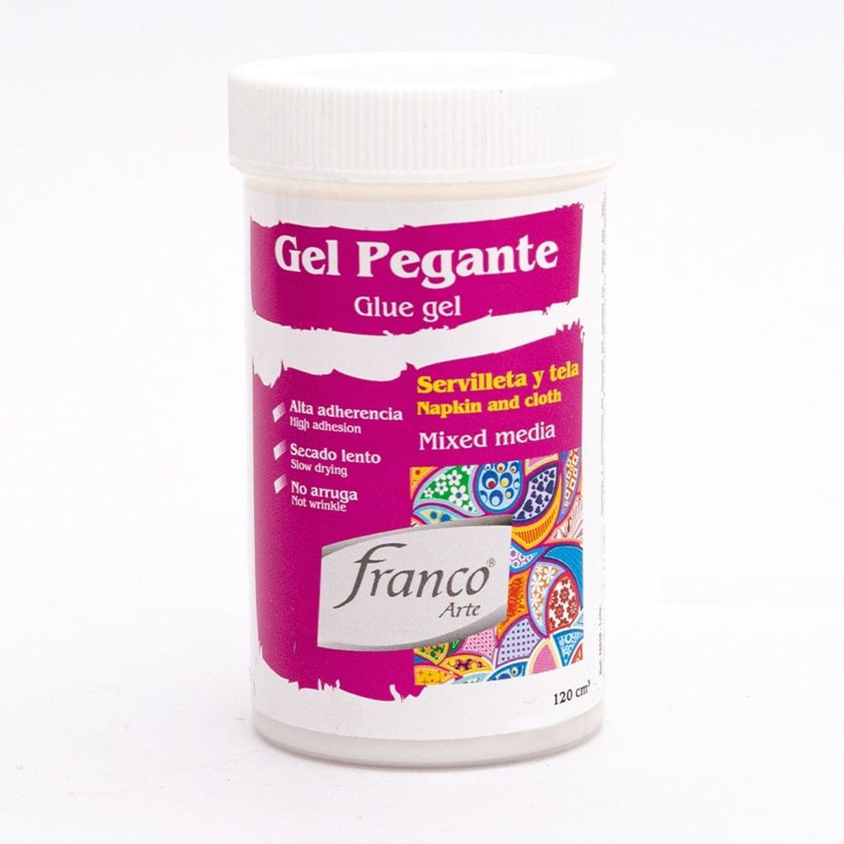 FRANCO ARTE - Gel Pegante Franco Arte X 120 CC