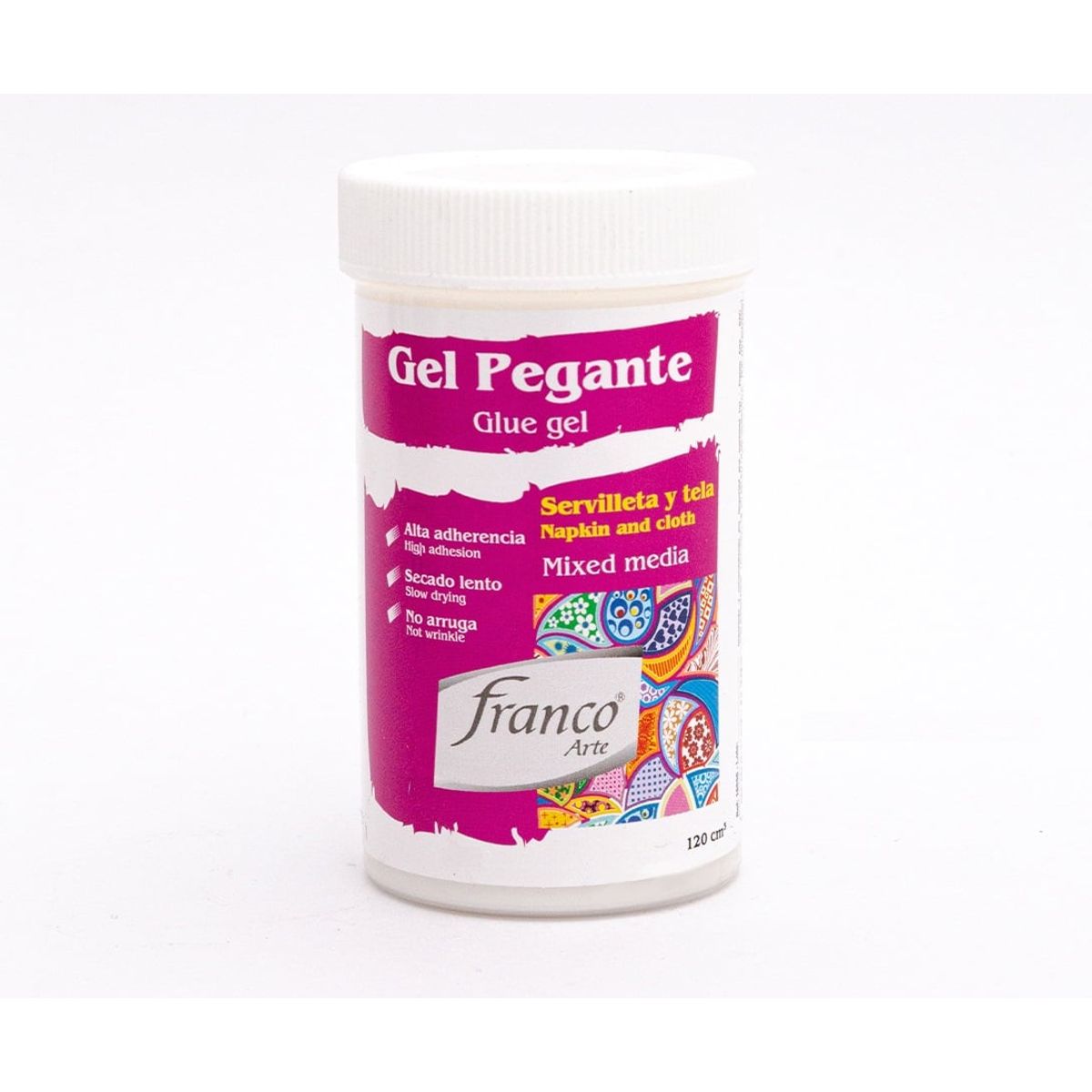 FRANCO ARTE - Gel Pegante Franco Arte X 120 CC