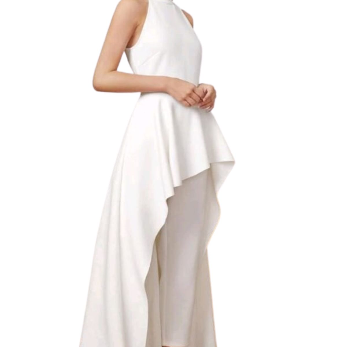 NEGRELI - CONJUNTO DE BLUSA  ASIMETRICA Y PANTALON NEGRELI, REF-3049