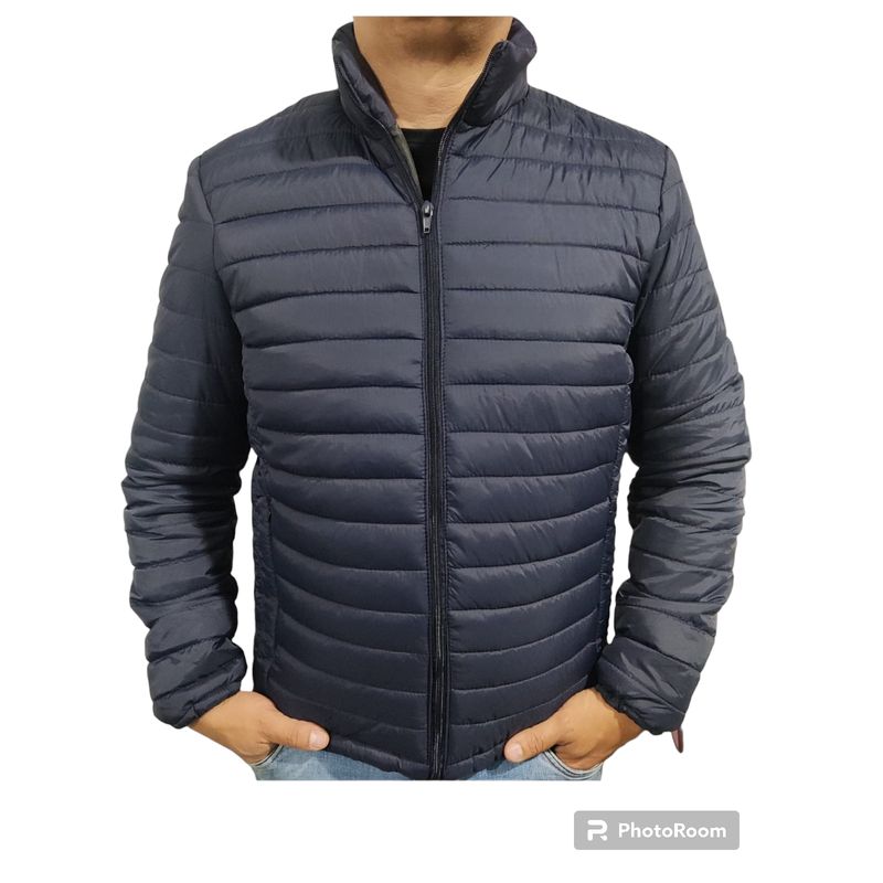 GENERICO - chaqueta invierno para caballero color azul_.
