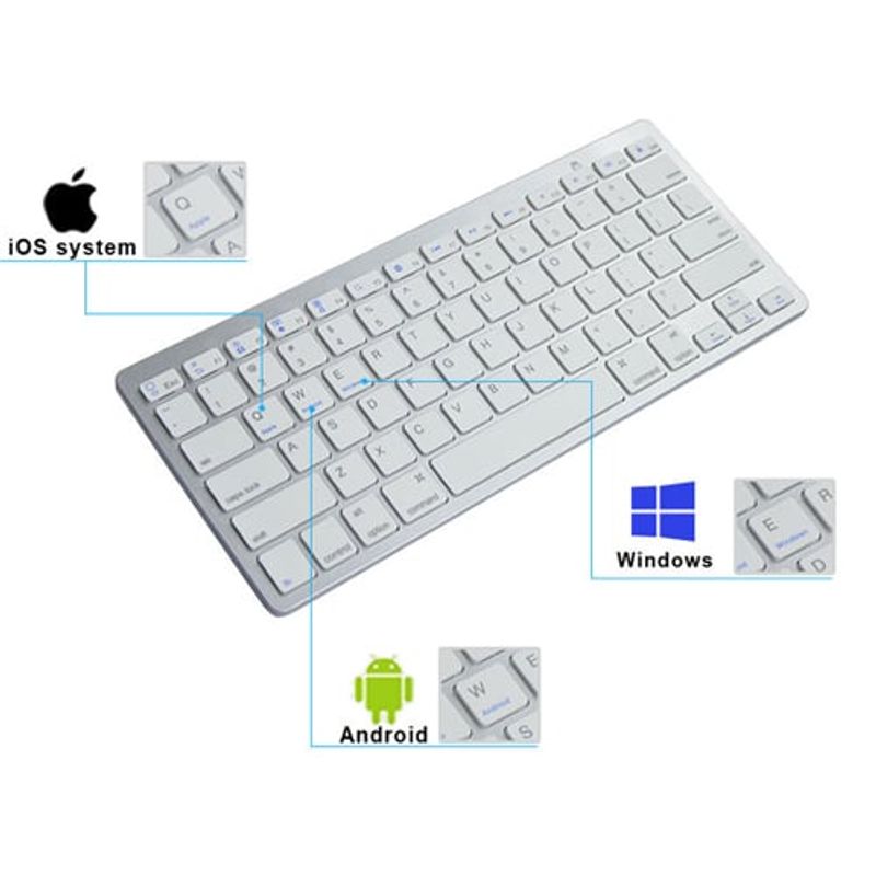 GENERICO - teclado Bluetooth inalambrico