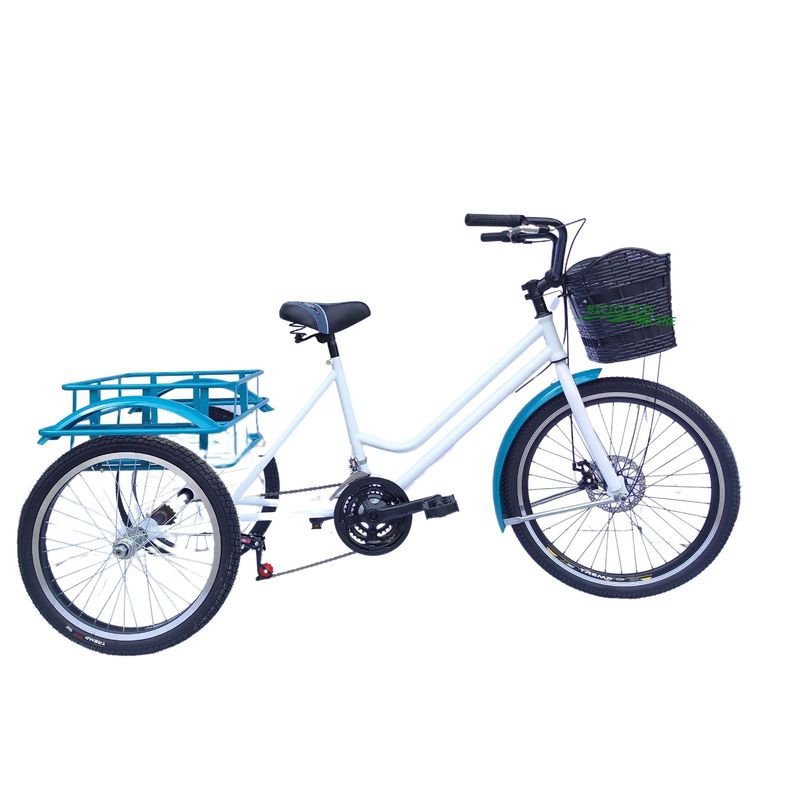 SFORZO - Triciclo Para Adulto Sforzo Cambio Delantero Triplato Blanco