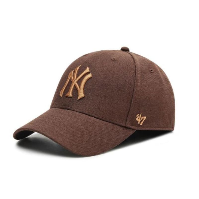 47 BRAND - Gorra 47 New York Yankees Café B-MVPSP17WBP-BWC