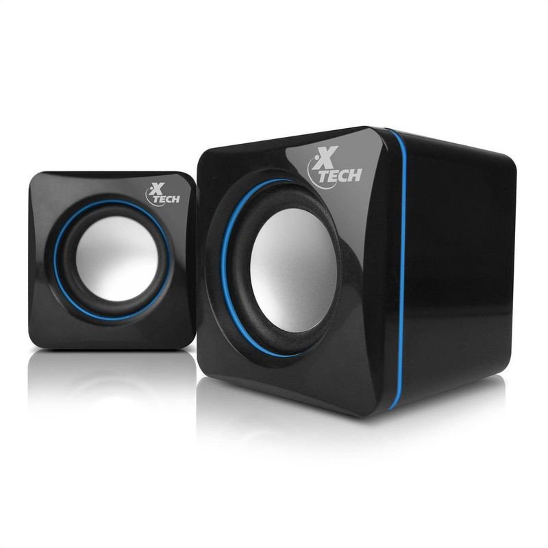 XTECH - Miniparlantes Xtech XTS-110 Estéreo Alimentación USB  35mm