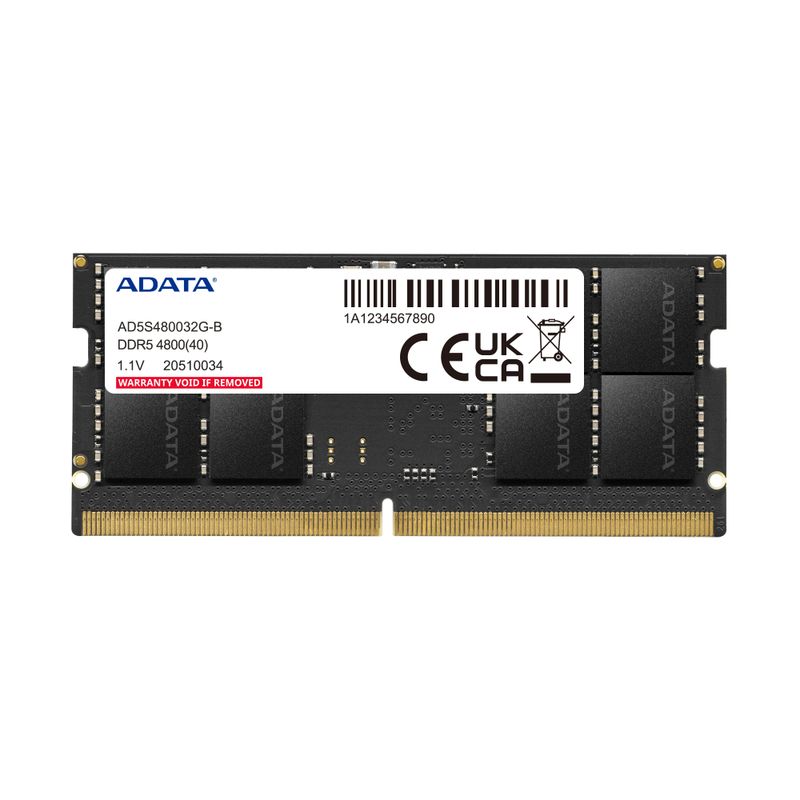 ADATA - Memoria Ram ADATA Portatil DDR5 16GB 4800 MHz