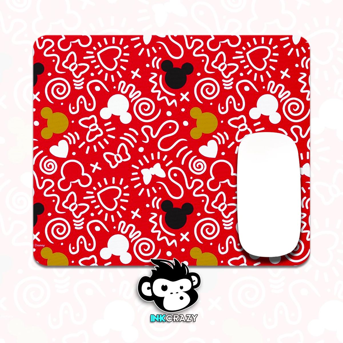 GENERICO - Mouse Pad Ratones Figuras