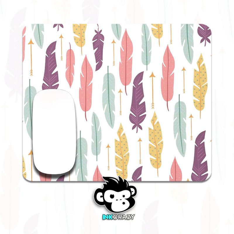 GENERICO - Mouse Pad Plumas Y Flechas