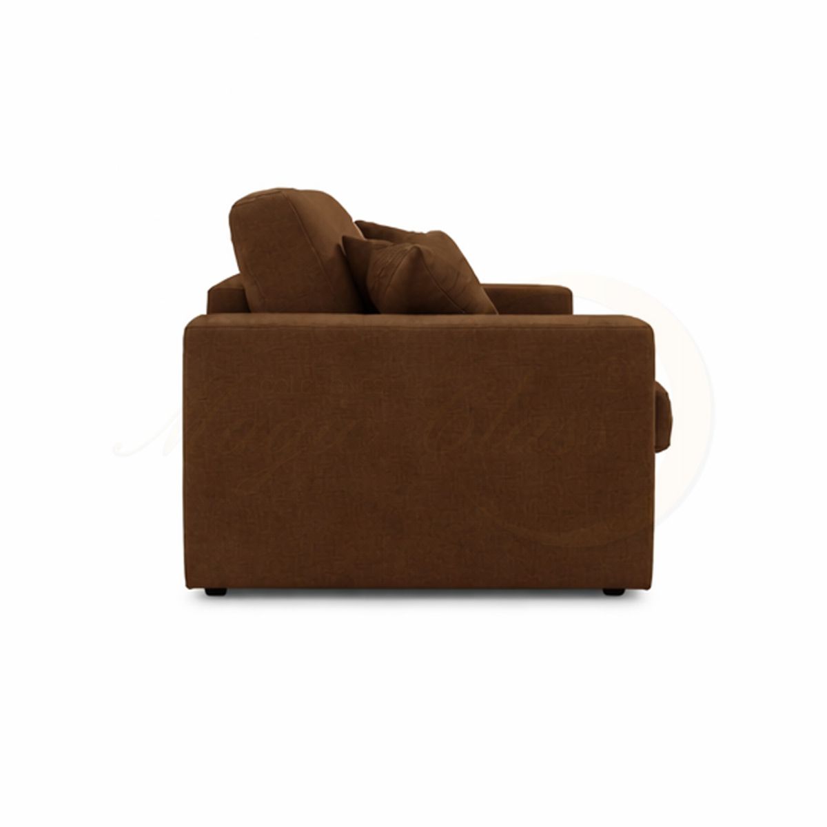 MAGIC CLASS - SOFÁ MODERNO CANTÓN ECOCUERO CAFÉ