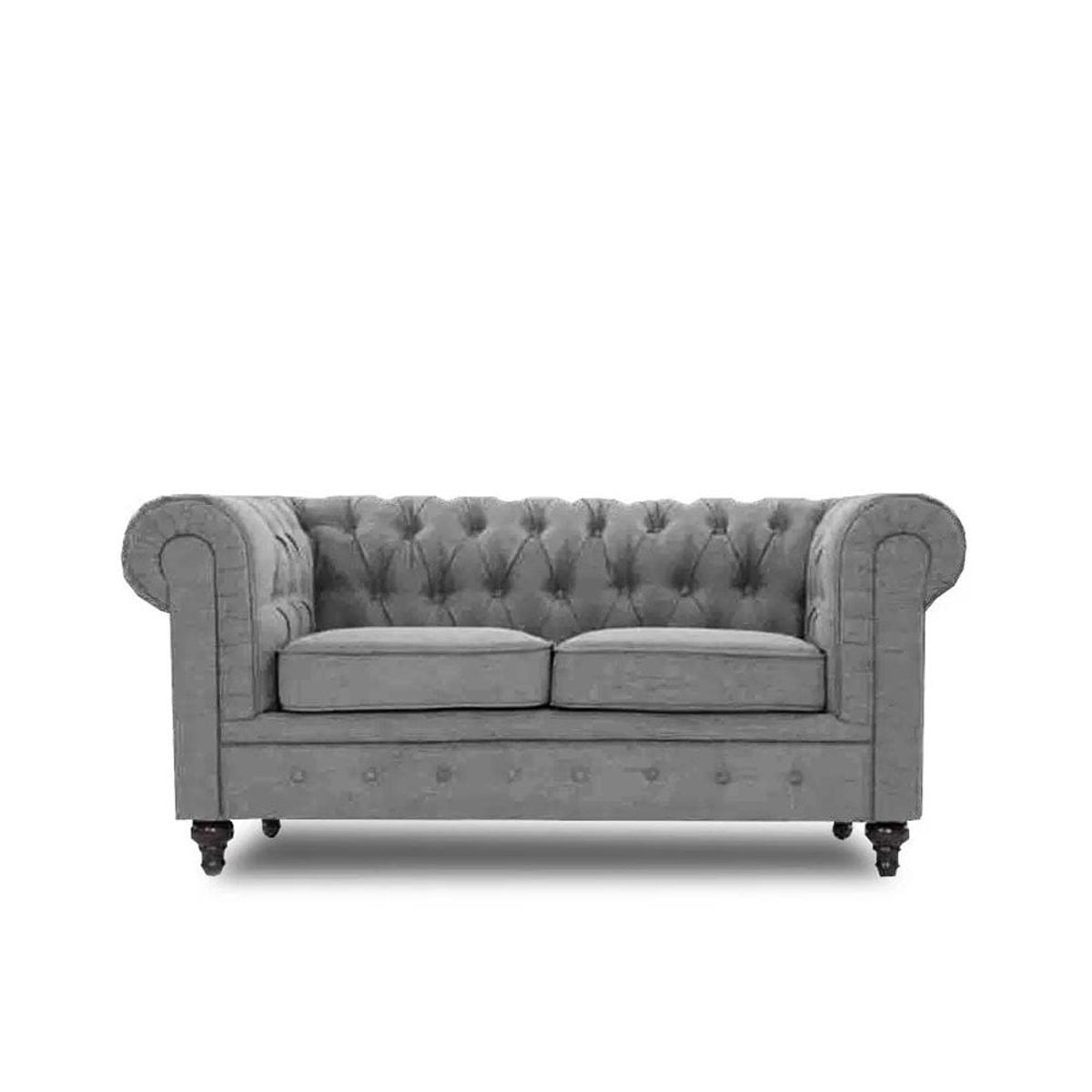 MAGIC CLASS - SOFÁ MODERNO CHESTER MICROFIBRA GRIS