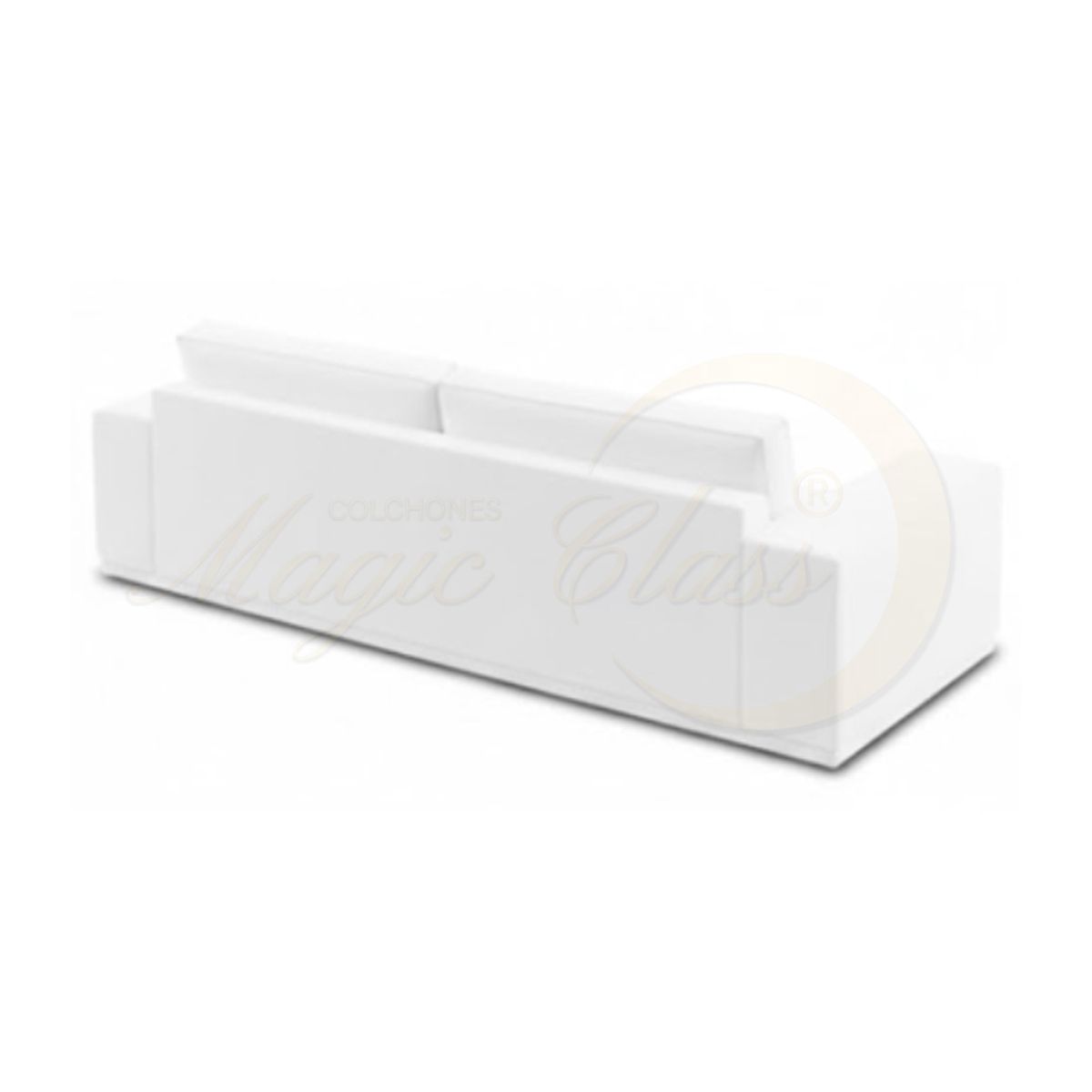 MAGIC CLASS - SOFÁ MODERNO HEFEI MICROFIBRA BLANCO