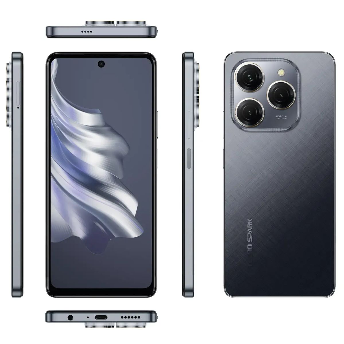 TECNO MOBILE - Tecno Spark 20 Pro 256GB 8RAM Negro