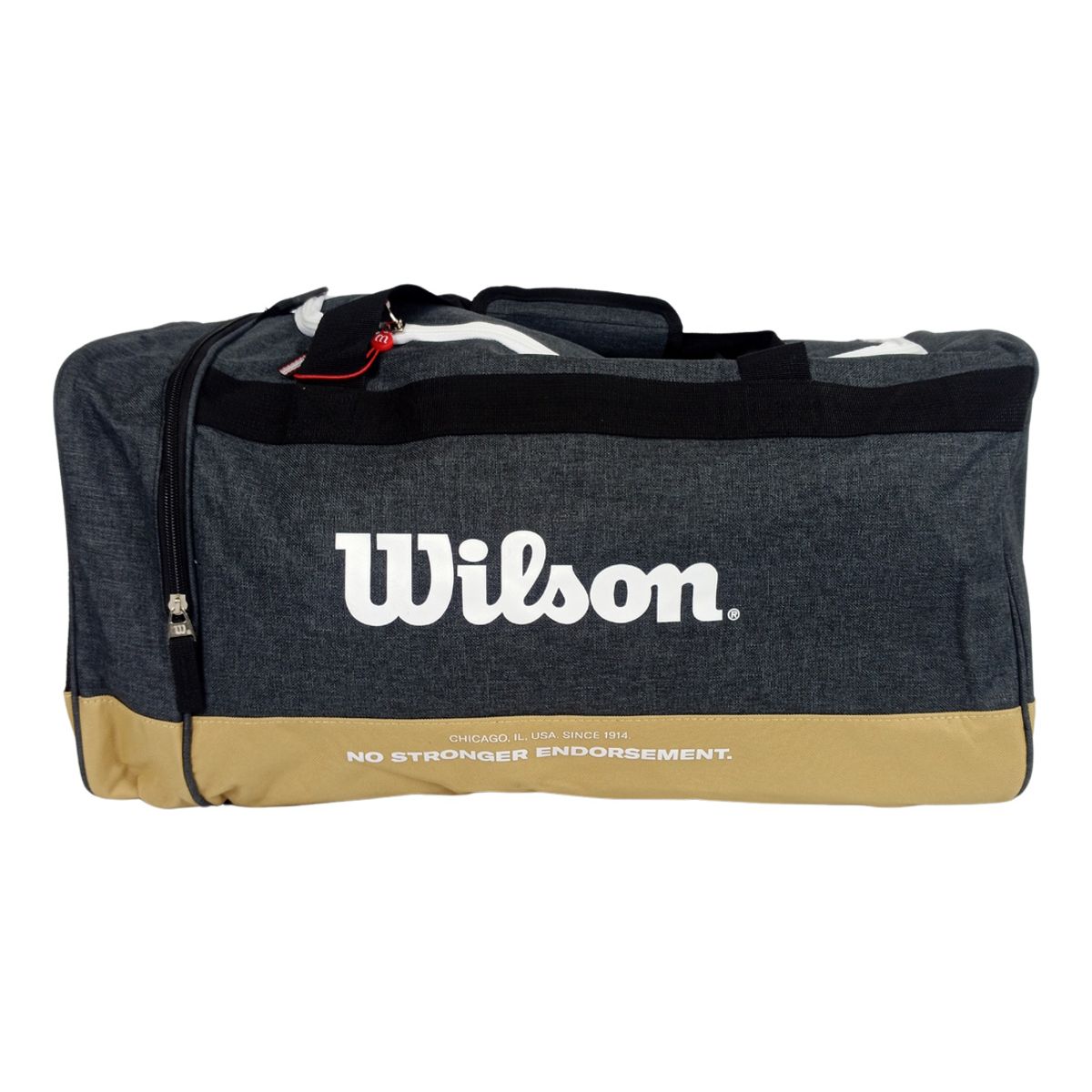 WILSON - Bolso Maleta de Viaje Deportiva Wilson Hamburgo 40L Negro