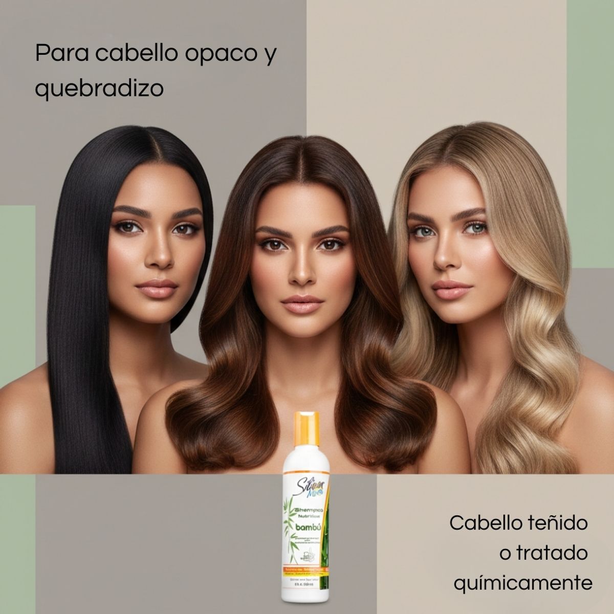 SILICON MIX - shampoo nutritivo con extracto de bambú Silicon Mix 8 oz