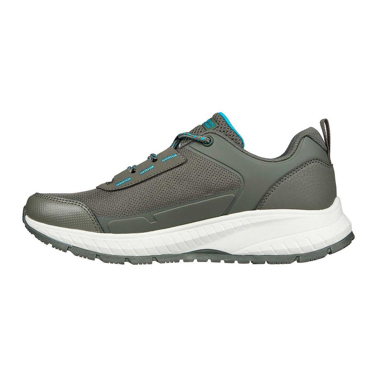 SKECHERS - TENIS SKECHERS VERDE PARA DAMA SK BOBS SQUAD CHAOS TRAIL WAITUP OLIVE