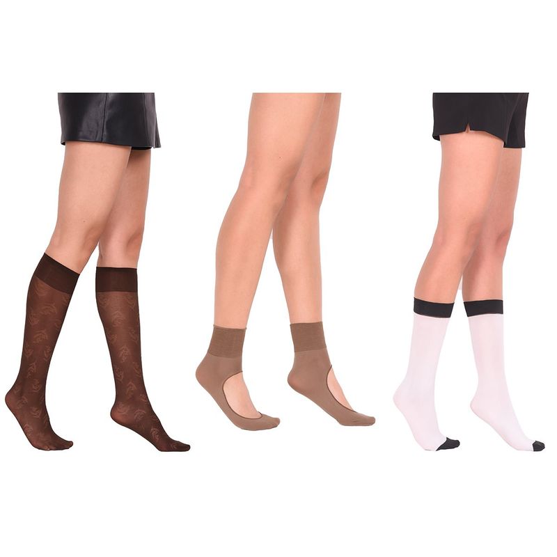 RITCHI - PAQUETE X3 MEDIAS MUJER RITCHI