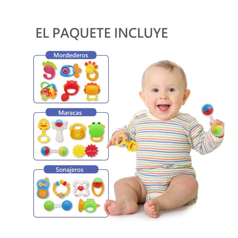 Botellas Sensoriales Bebe Set De Sonajeros Para Pies Y Muñecas De