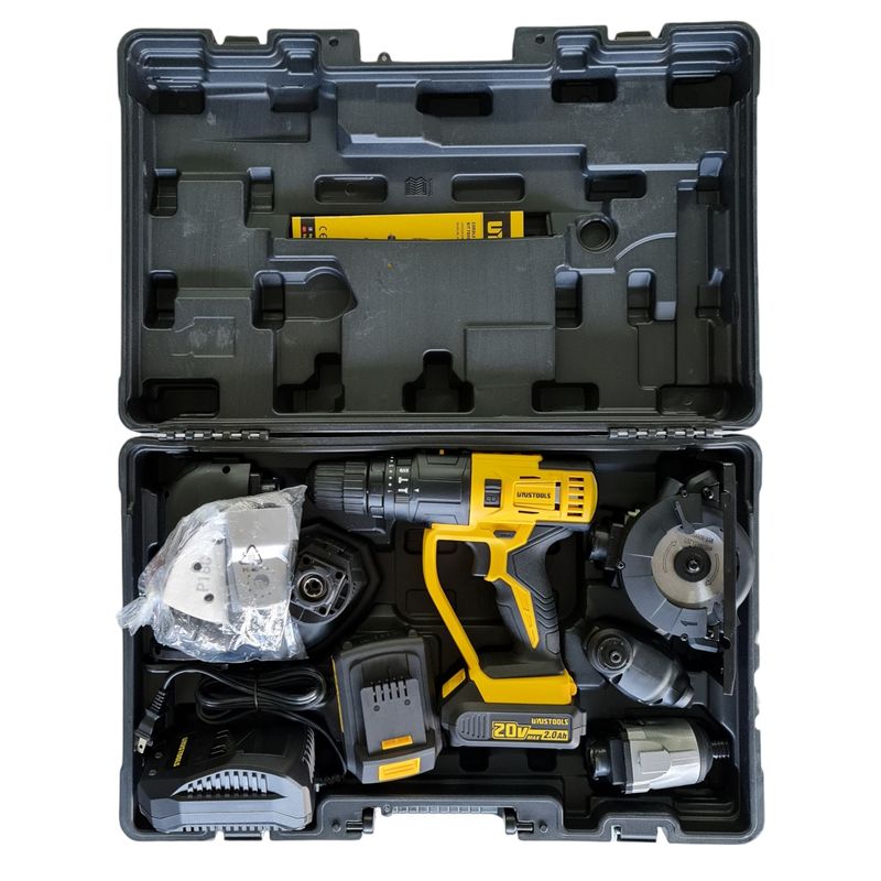 UYUSTOOLS - Taladro Multiherramienta 6 En 1 Inalámbrico Matrix Uyustools