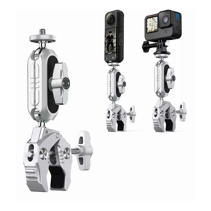 XALTA - Soporte Tipo Ram Para Camara Deportiva Moto Bicicleta