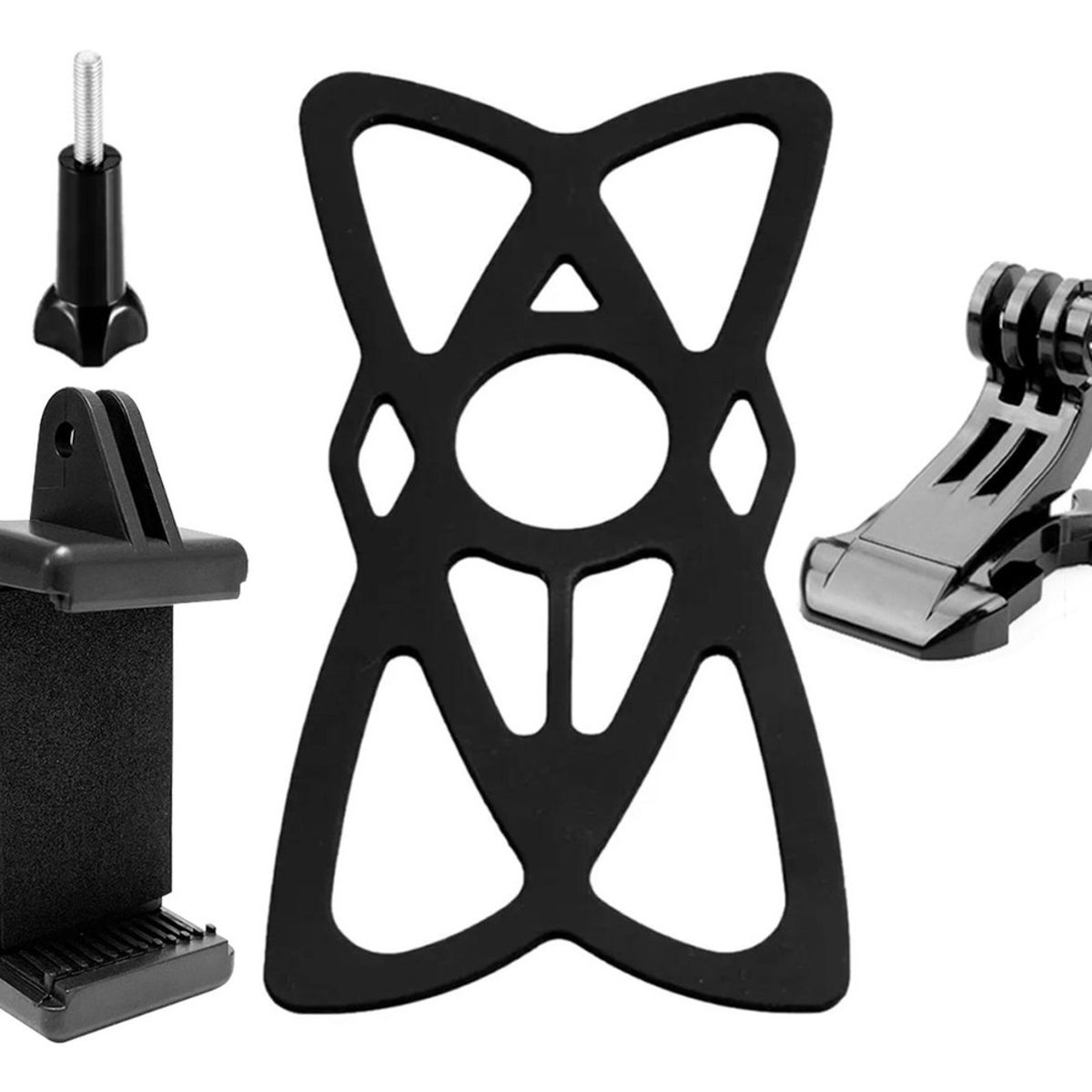 XALTA - Soporte Adaptador Montura Araña Para Celular Para Base Casco