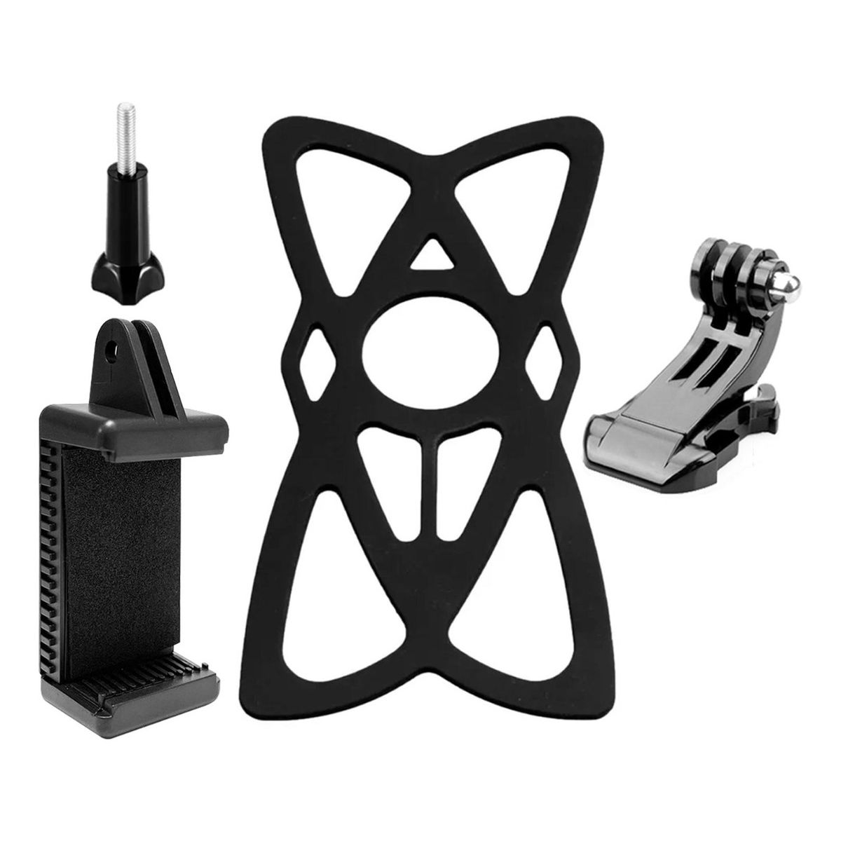 XALTA - Soporte Adaptador Montura Araña Para Celular Para Base Casco