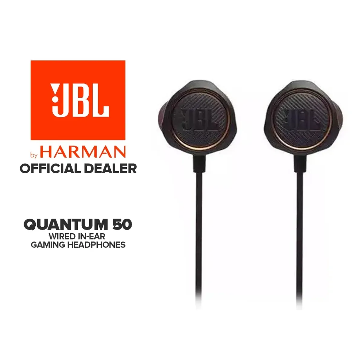 JBL - Audifonos Alambricos JBL Quantum 50 Black