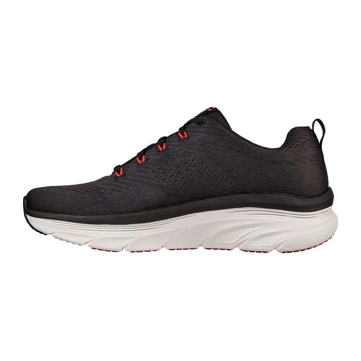 SKECHERS - TENIS SKECHERS NEGRO PARA HOMBRE SK D LUX WALKER MEERNO BLACK RED