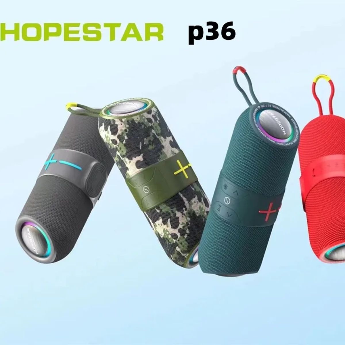 HOPE - Parlante Potente Bluetooth Hopestar Original Con Subwoofer