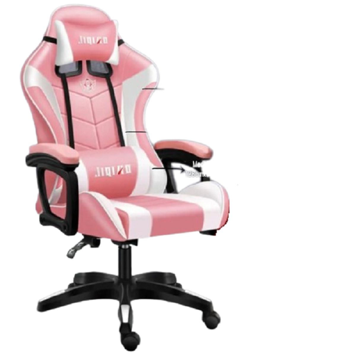 ERGONOMUS - Silla Gamer Ergonomica Reclinable giratoria Oficina Escritorio Negra