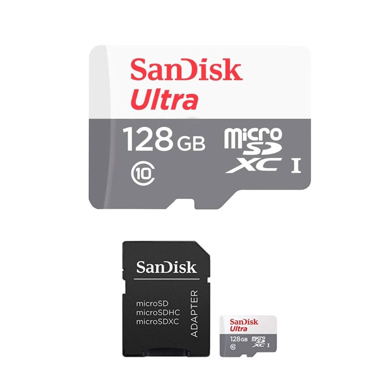 SANDISK - Memoria SanDisk Ultra MicroSD 128Gb / 100 Mbps