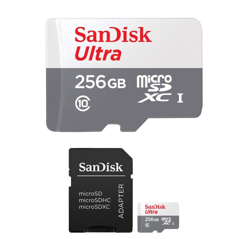 SANDISK - Memoria SanDisk Ultra MicroSD 256Gb / 100 Mbps