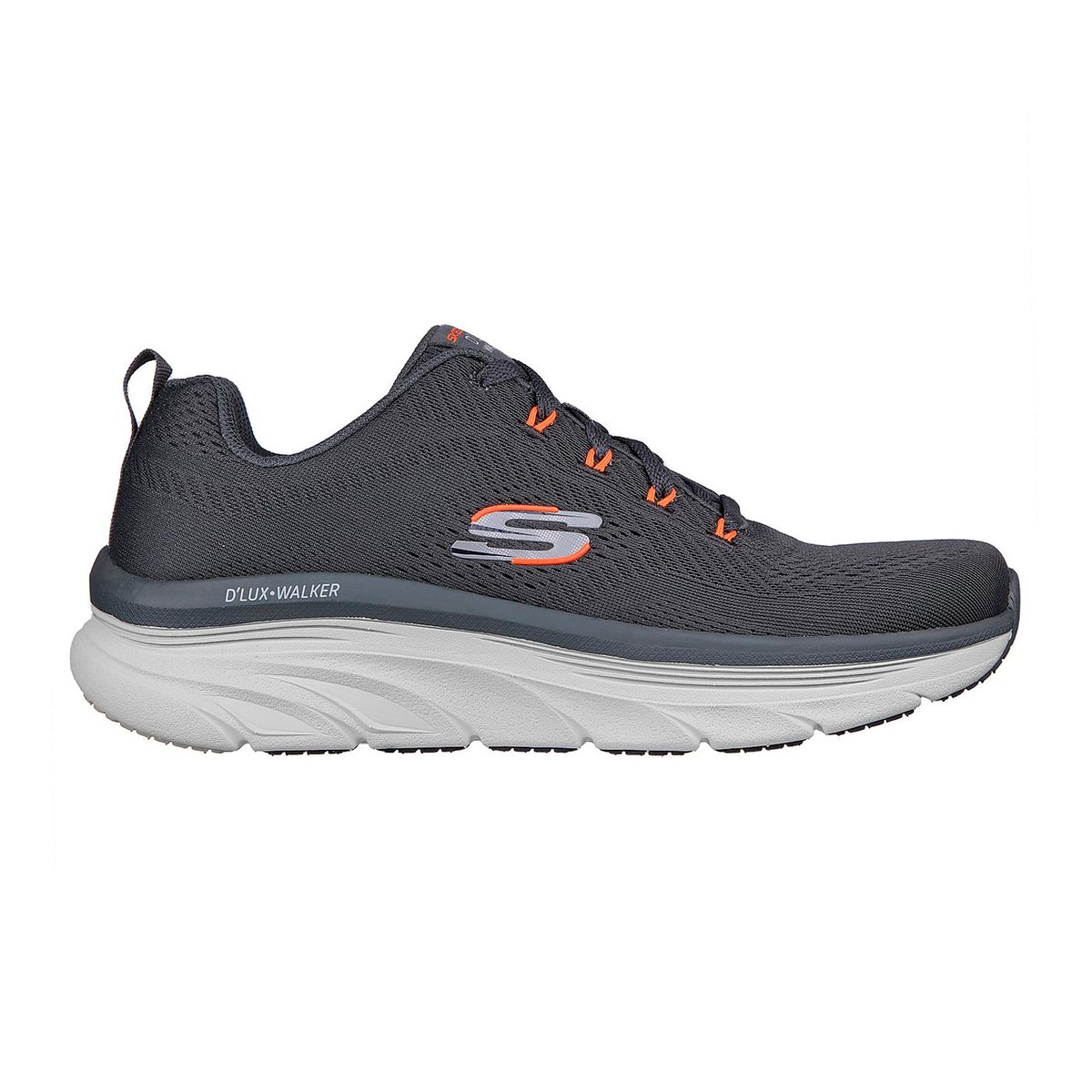 SKECHERS - TENIS SKECHERS GRIS PARA HOMBRE SK D LUX WALKER MEERNO CHARCOAL