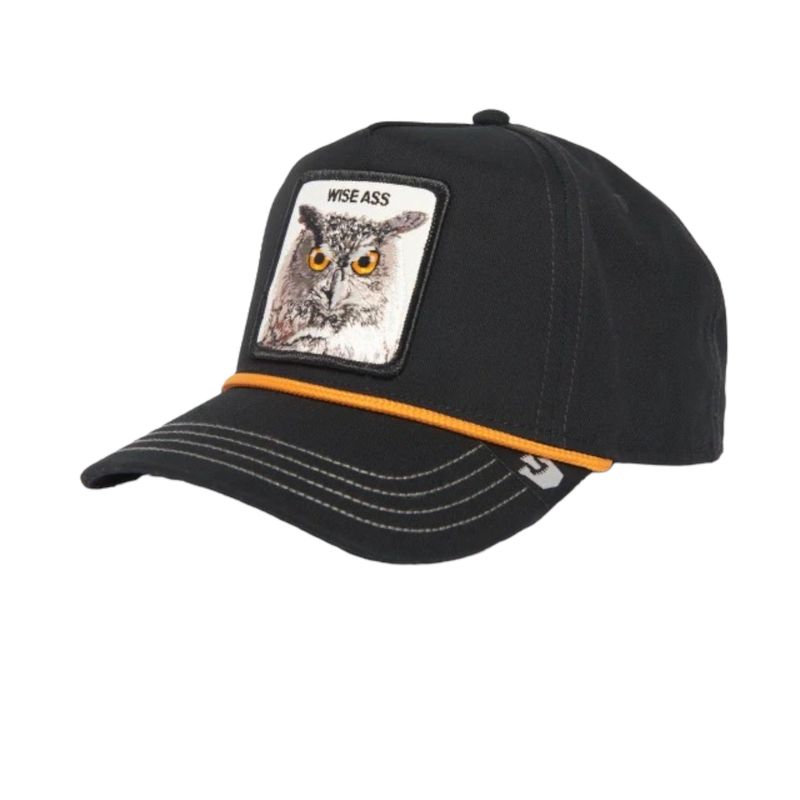 GOORIN BROS - Gorra Goorin Bros WISE OWL 100 BLACK