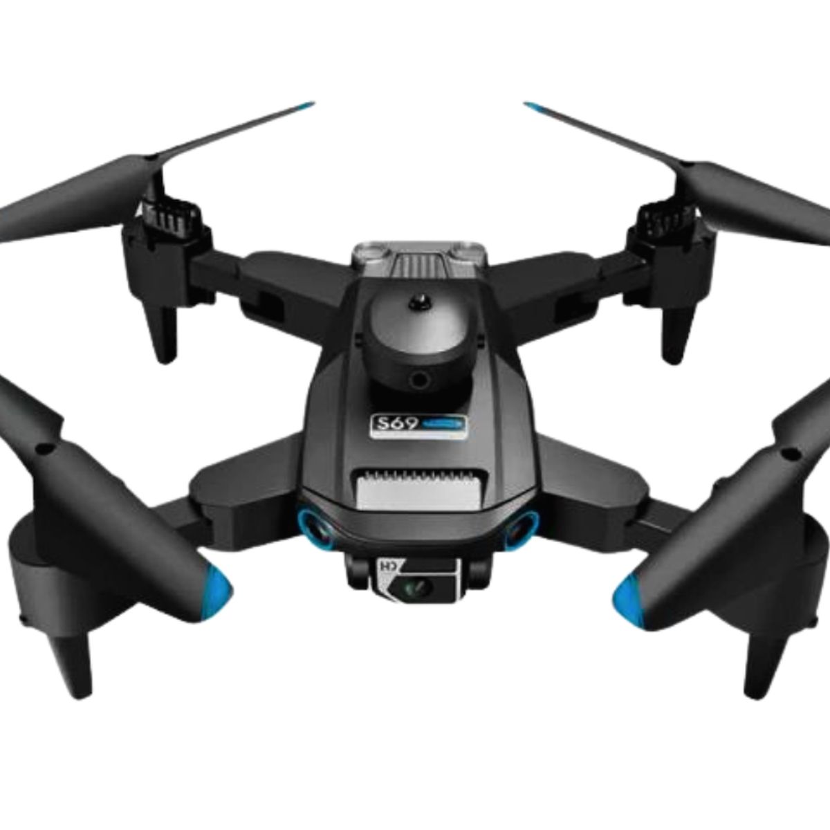 GENERICO - Drone S69 Plegable Sensor De Obstaculos Cámara Dual