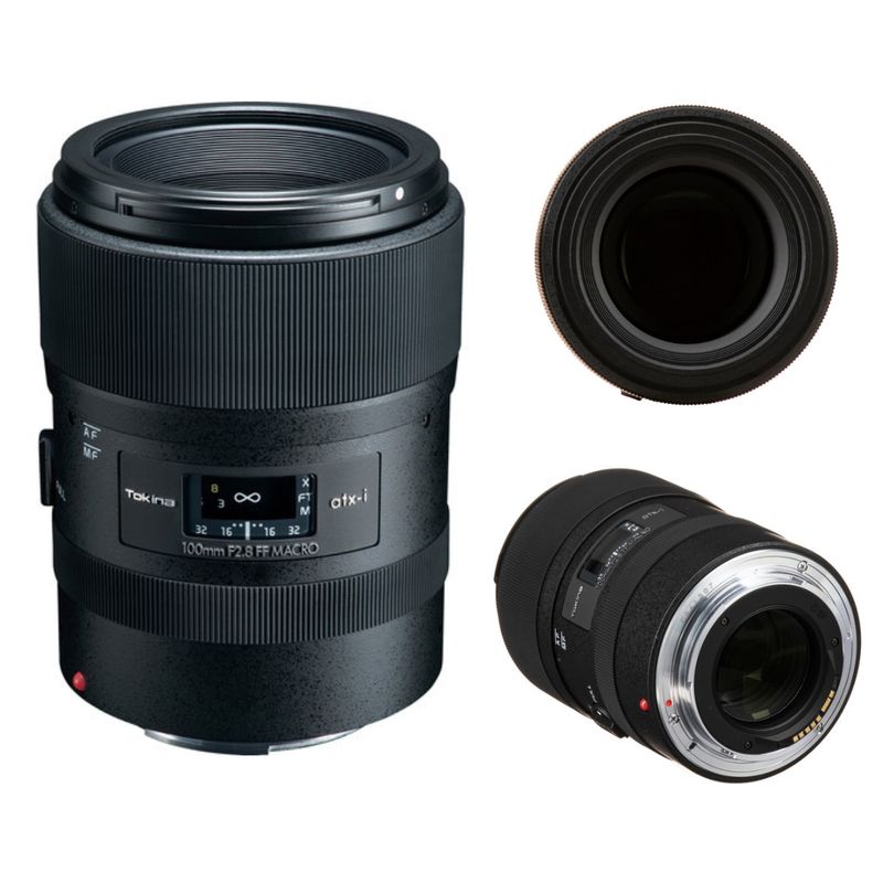 TOKINA - Lente Tokina atx-i 100mm f28 FF Macro Canon EF