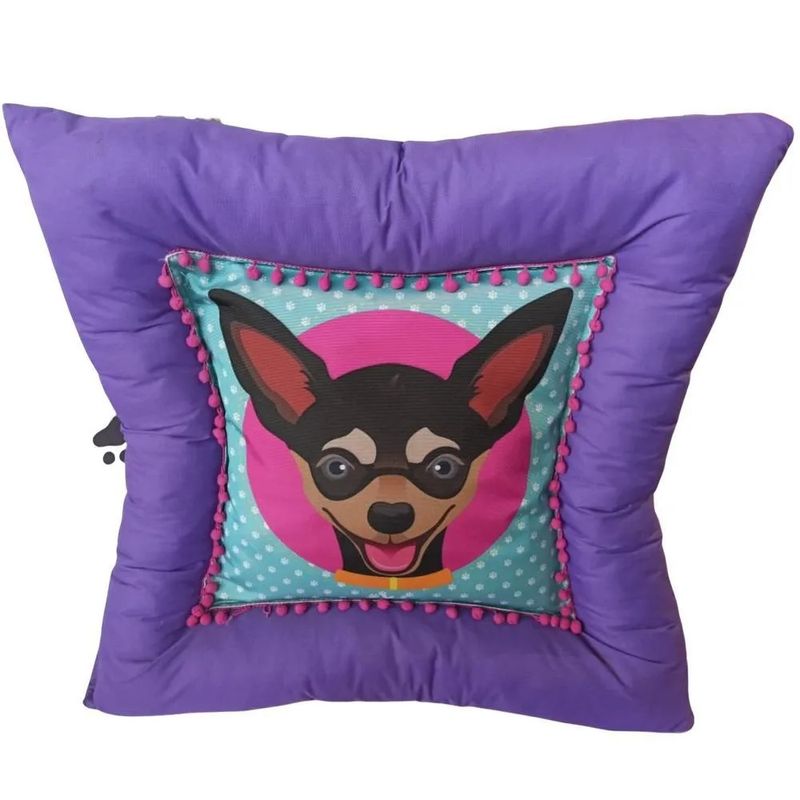 GENERICO - Cama Pequeña Para Perro Con Cara Chihuahua