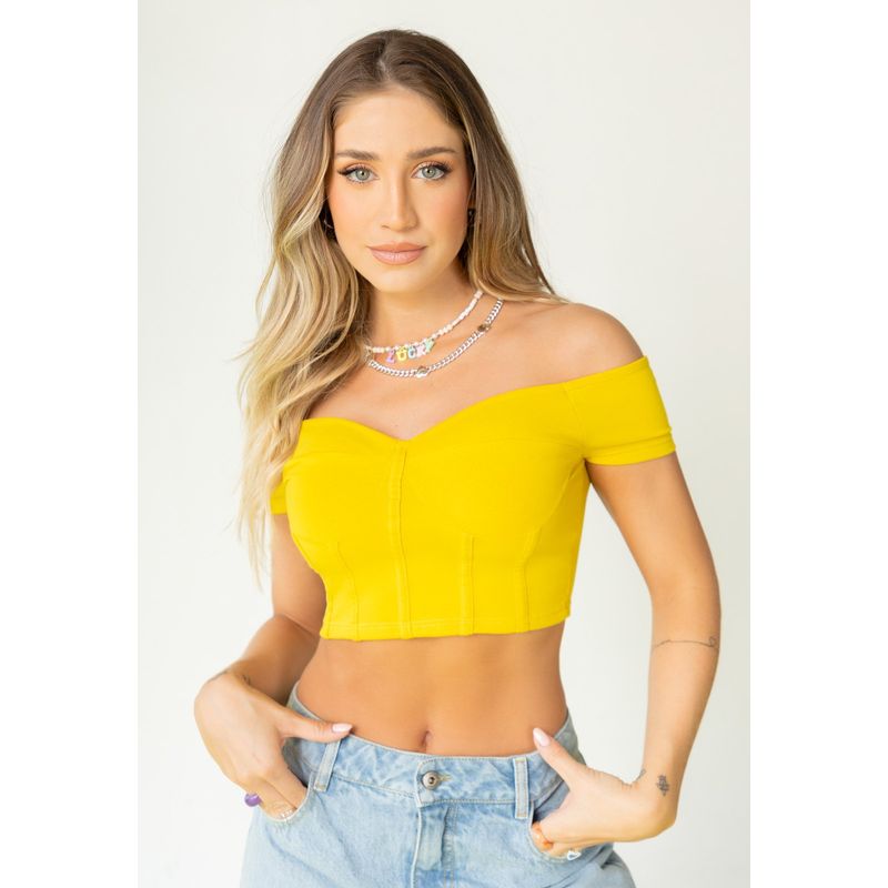 ATYPICAL - Blusa Mujer Amarillo Atypical 101217