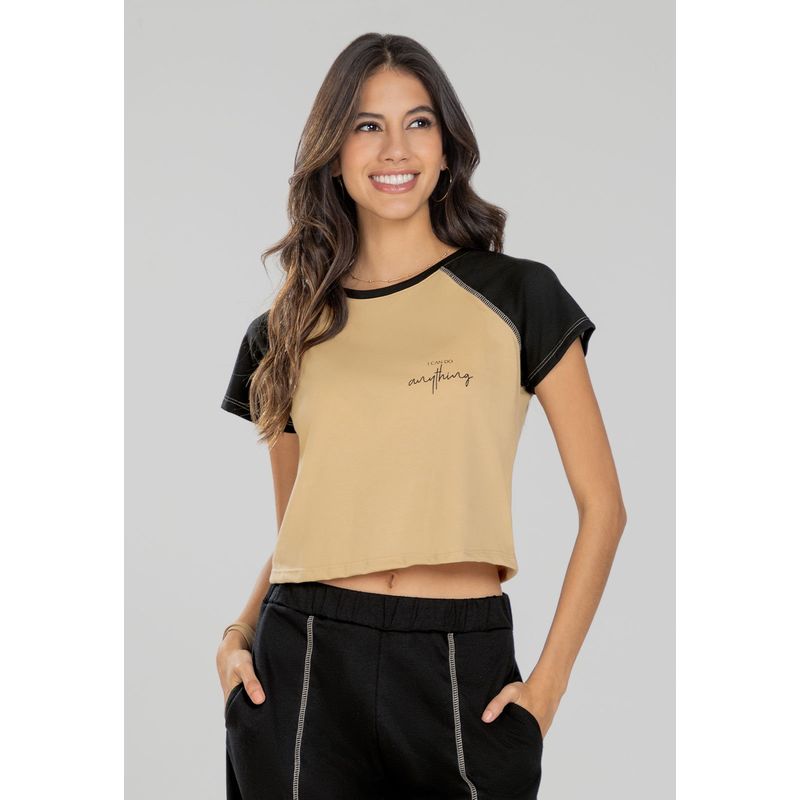 RUTTA - Camiseta Mujer Beige Rutta 103603