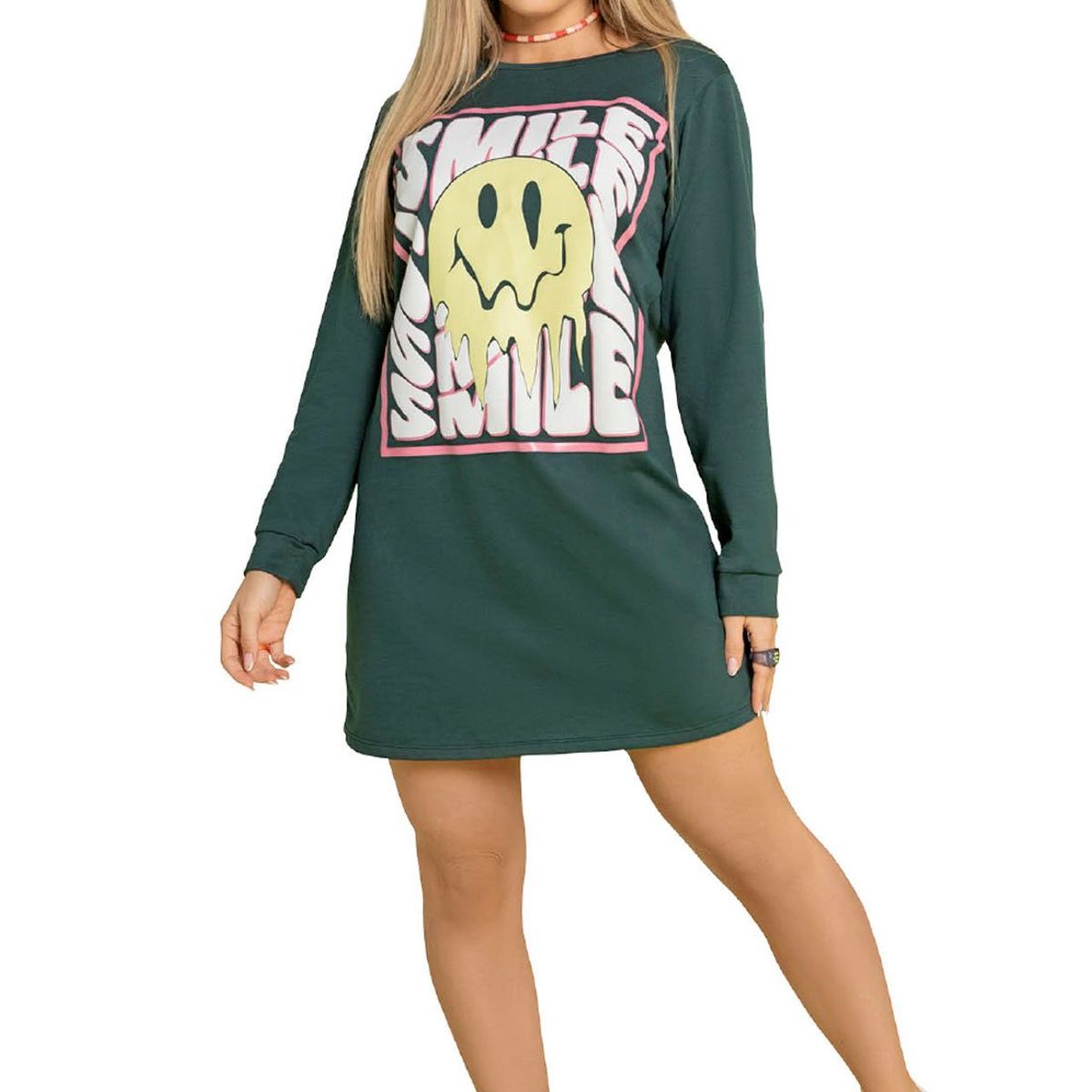 ATYPICAL - Vestido Corto Mujer Verde Atypical 6666
