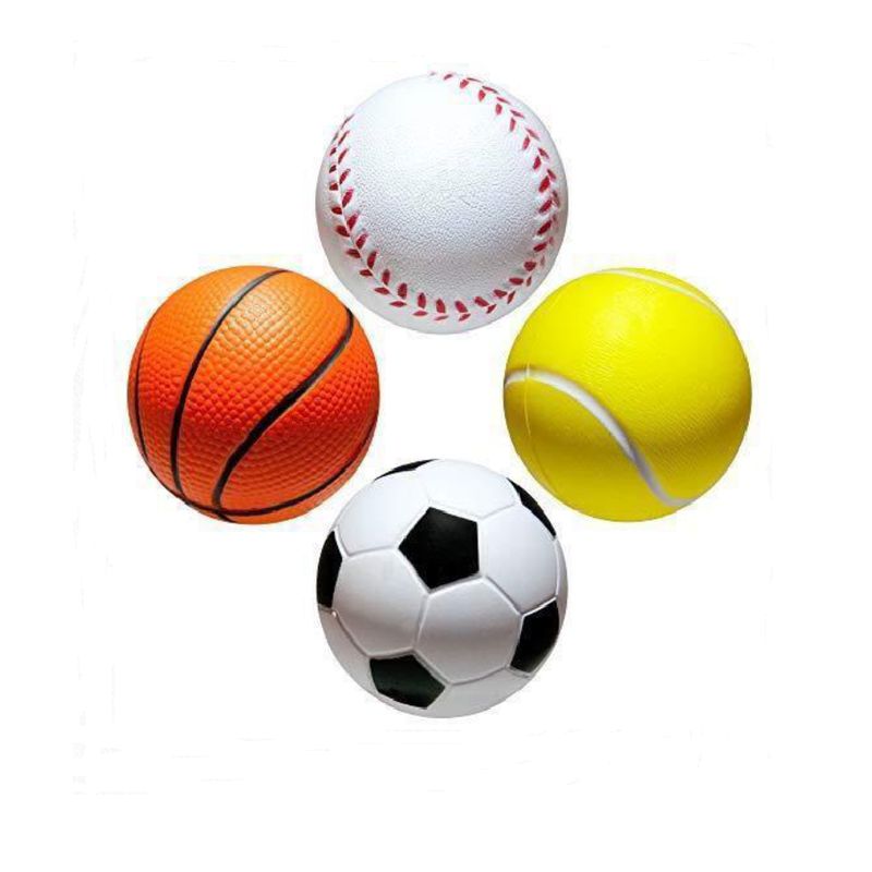 SQUISH DEE LISH - SET DEPELOTAS PEQUEÑAS ANTIESTRES/ PAQUETE X 12 UNIDADES.