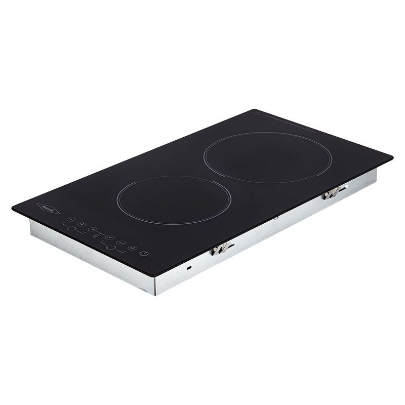 HACEB - Estufa de empotrar Vitrocerámica negra 30 cm eléctrica 220V Haceb