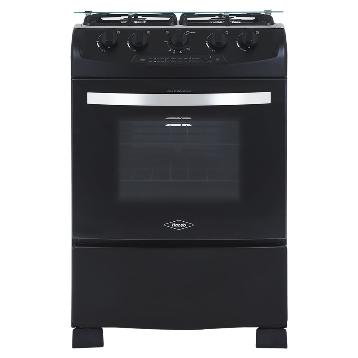 HACEB - Estufa Orégano Haceb 60-VF Gas Natural Negro