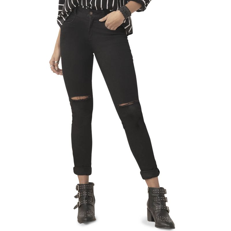 RUTTA - Jean Mujer Negro Rutta 83214
