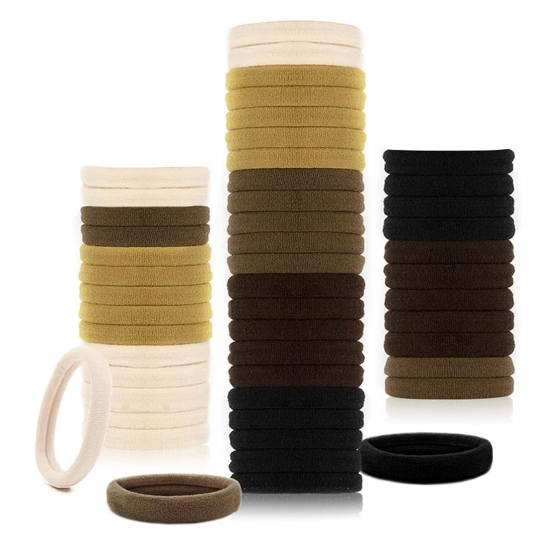 GENERICO - Colitas X 36 Unid Moñas Banda Elástica Cauchos De Cabello-