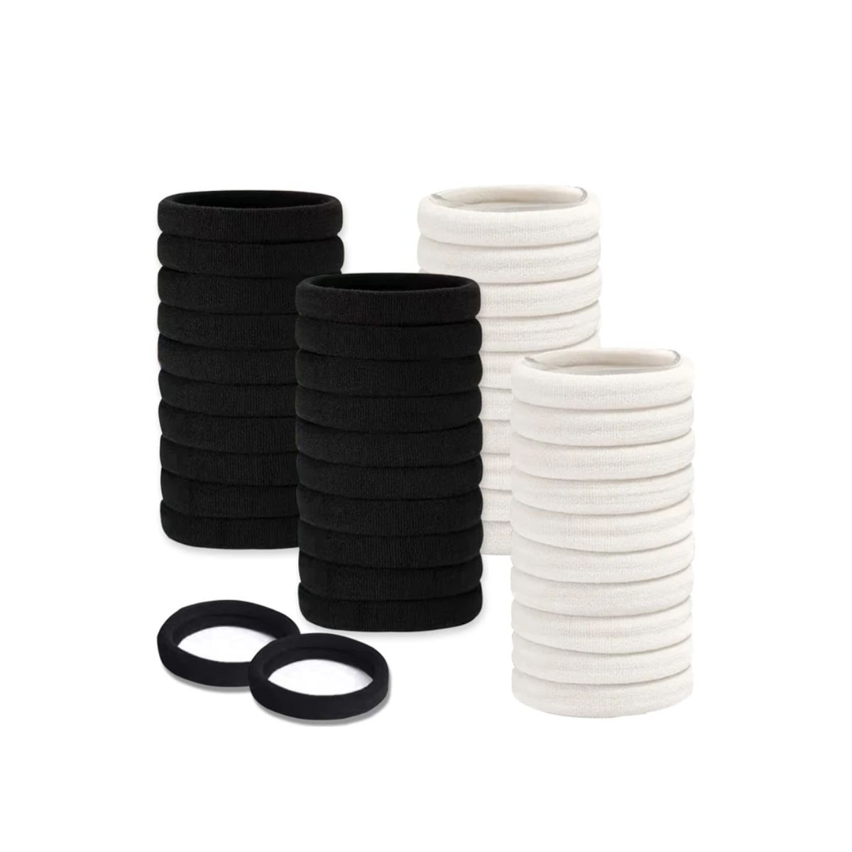 GENERICO - Colitas X 36 Unid Moñas Banda Elástica Cauchos De Cabello
