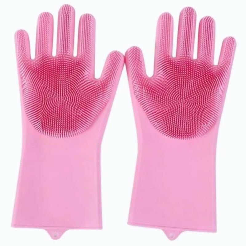 GENERICO - Guantes Mágicos De Silicona Para Lavar Platos Antideslizante